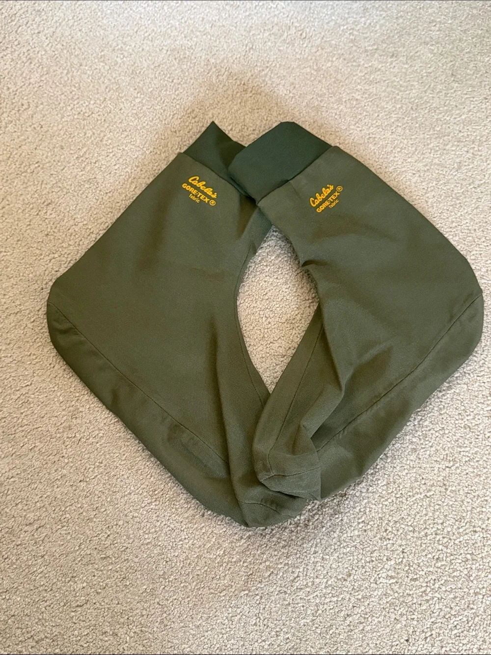 Cabela's Gore-tex Boot Insert Liner Socks Hiking Fishing Camping Gear Size 10